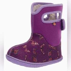 BOGS Unisex-Baby Waterproof Snowboot Rain Boot. Size 8 Toddler
